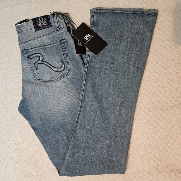 Rock & Republic Denim - ROCK & REPUBLIC Womens Kasandra Bootcut Jeans - Size 6M